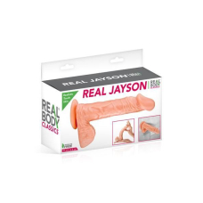 Фалоімітатор Real Body – Real Jayson Flesh, TPE, довжина 21 см, діам. 4 см