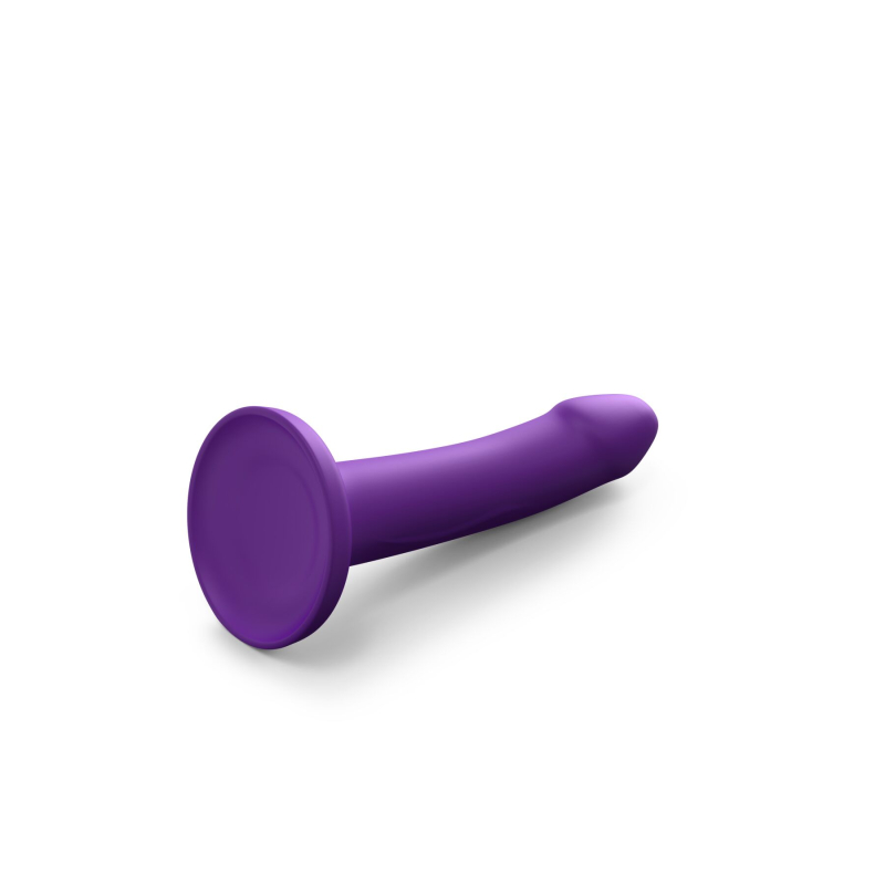 Фиолетовый фаллоимитатор на присоске – Dorcel Real Pleasure S Purple - длина 16 см