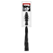 Флогер с ручкой для проникновения Fetish Tentation Whip with Ogive Handle