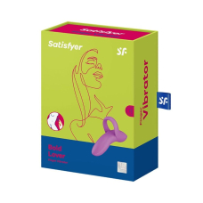 Гнучкий пальчиковий вібратор – Satisfyer Bold Lover Dark Pink – 12 різноманітних режимів вібрації