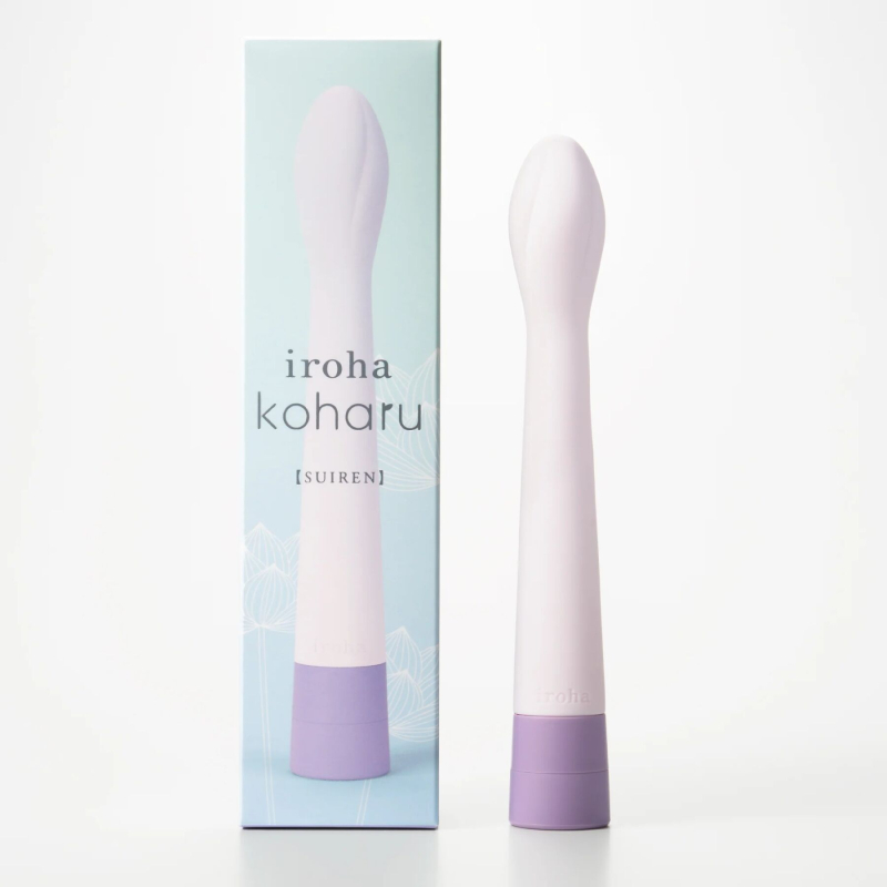Гибкий вибратор для стимуляции точки G IROHA Koharu Suiren с плавной регулировкой интенсивности