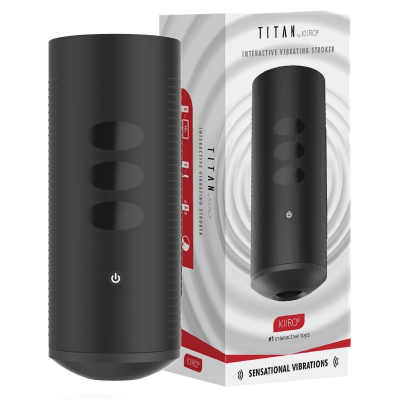 Интерактивный мастурбатор Kiiroo Titan – 9 вибромоторов + теледильдоника