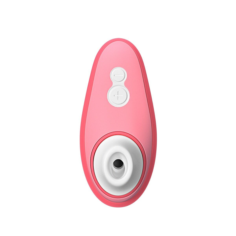 Кліторальний вакуумний стимулятор – Womanizer Liberty 2 Vibrant Rose – 8 режимів, магнітна кришечка, нова версія