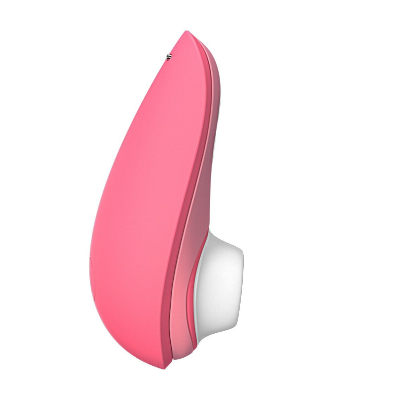 Кліторальний вакуумний стимулятор – Womanizer Liberty 2 Vibrant Rose – 8 режимів, магнітна кришечка, нова версія