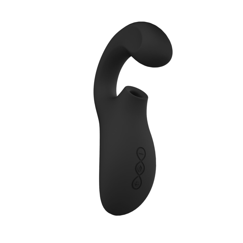 Клиторно-вагинальный звуковой стимулятор – LELO Enigma Black – регулировка режимов вибрации