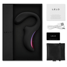Клиторно-вагинальный звуковой стимулятор – LELO Enigma Black – регулировка режимов вибрации