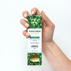Масажна олія EXSENS Aventurine Avocado (антистрес з авантюрином) 100 мл, натуральна