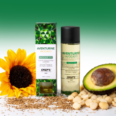 Масажна олія EXSENS Aventurine Avocado (антистрес з авантюрином) 100 мл, натуральна