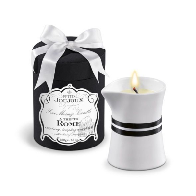 Массажная свеча Petits Joujoux - Rome - Grapefruit and Bergamott (180 г) роскошная упаковка