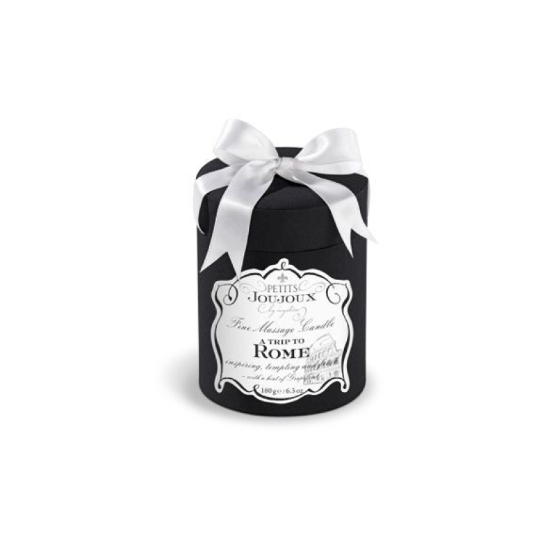 Массажная свеча Petits Joujoux - Rome - Grapefruit and Bergamott (180 г) роскошная упаковка