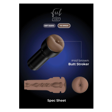 Мастурбатор попка Kiiroo Feel Stroker Butt Mid Brown для секс-машини Kiiroo Keon