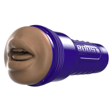 Мастурбатор ротик з плаваючими кільцями Turbo Tech – Fleshlight Boost Blow Medium Dark Flesh