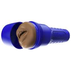 Мастурбатор ротик з плаваючими кільцями Turbo Tech – Fleshlight Boost Blow Medium Dark Flesh
