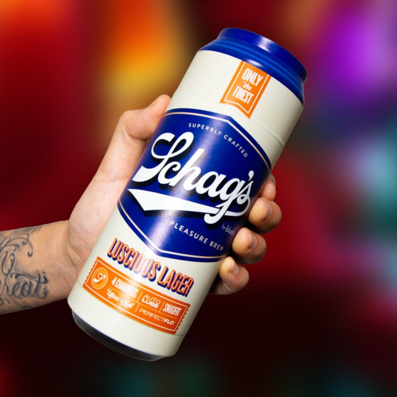 Самозмащувальний мастурбатор з єфектом вакууму – Blush Schag's Luscious Lager