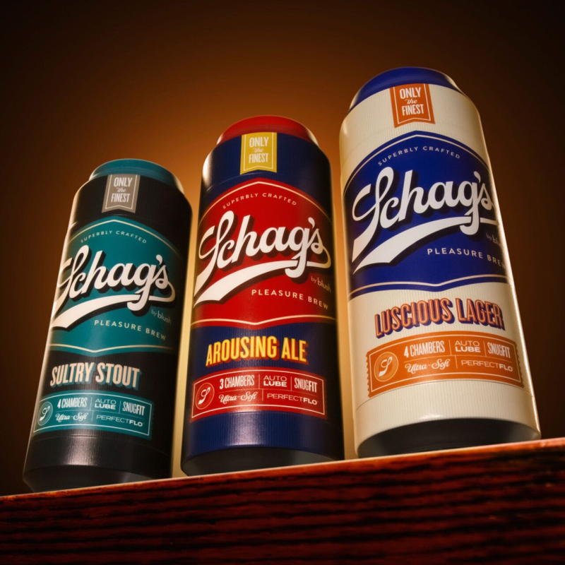 Самозмащувальний мастурбатор з єфектом вакууму – Blush Schag's Luscious Lager