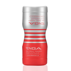 Мастурбатор для чоловіків Tenga Dual Sensation Cup – двосторонній, два окремі канали