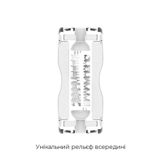 Мастурбатор для чоловіків Tenga Dual Sensation Cup – двосторонній, два окремі канали