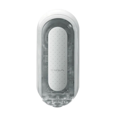 Мастурбатор Tenga Flip Zero White – регульована інтенсивність, розкладна конструкція
