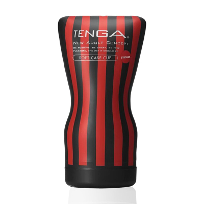 Мастурбатор для члена в мягком чехле Tenga Soft Case Cup STRONG