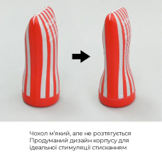 Мастурбатор для члена у м’якому чохлі Tenga Soft Case Cup STRONG