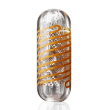 Мастурбатор з пружною стимулюючою спіраллю всередині – Tenga Spinner Beads