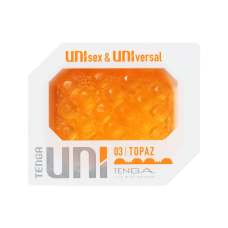 Одноразовий мастурбатор – Tenga UNI Topaz + лубрикант у комплекті