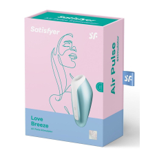Міні вакуумний стимулятор Satisfyer Love Ice Blue Breeze – 11 режимів вакуумно-хвильової стимуляції