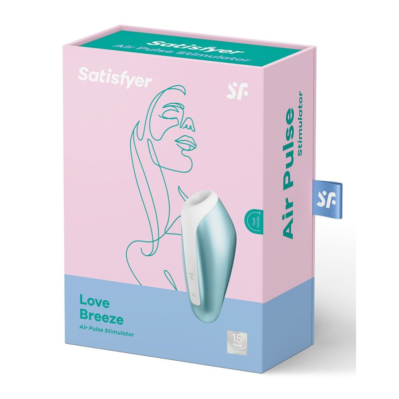 Мини вакуумный стимулятор Satisfyer Love Ice Blue Breeze – 11 режимов вакуумно-волновой стимуляции