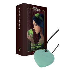 Міні вібратор "Сердечко" – FairyGasm PleasureStone Green – 9 потужних вібро режимів