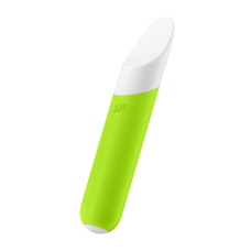 Міні вібратор з гнучким язичком – Satisfyer Ultra Power Bullet 7 Green – 5 режимів, 7 ритмів