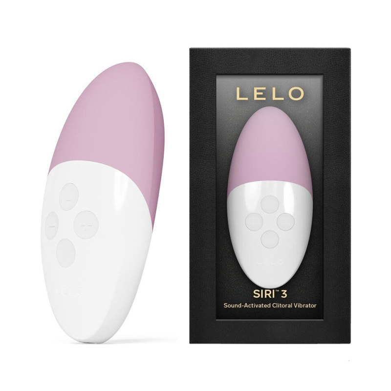 Музичний вібратор для клітора – LELO SIRI 3 Soft Pink – вібрації в ритмі звуків без смартфона