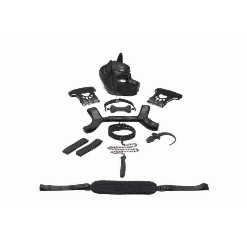 Набір BDSM цуценя Master Series Luxury Pup Arsenal Set - Black
