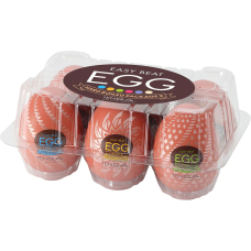 Набір яєць мастурбаторів 6 шт – Tenga Egg Hard Boilded II Pack