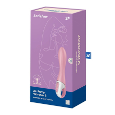 Надувний вібратор для точки G – Satisfyer Air Pump Vibrator 2 – 12 выбро-режимів