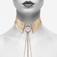 Намисто–комір Bijoux Indiscrets Desir Metallique Collar – Золотистий