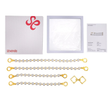 Жемчужные наручники и поножи LOCKINK Pearl Bondage & Restraint Set