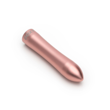 Потужна віброкуля – DOXY ROSE GOLD – в металевому кейсі, 7 вібро-режимів, ультрагладка