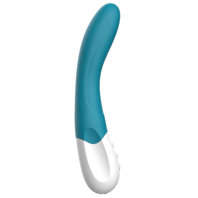 Потужний вібратор для точки G – Liebe Bend It Rechargeable Ocean Blue, 10 вібро-режимів, гнучкий стовбур
