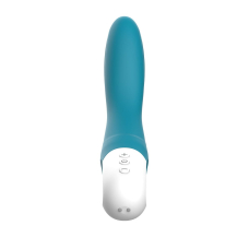 Потужний вібратор для точки G – Liebe Bend It Rechargeable Ocean Blue, 10 вібро-режимів, гнучкий стовбур