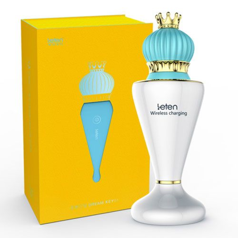 Премиальный вибратор Leten Dream Key с индукционной зарядкой, 10 режимов вибрации, супер тихий мотор