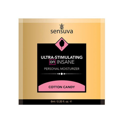 Пробник Sensuva – Ultra-Stimulating On Insane Cotton Candy (6 мл)