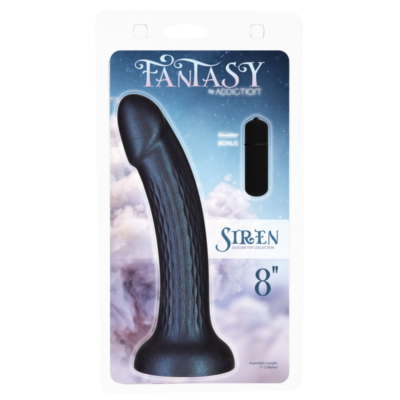 Реалістичний Хентай Дилдо на присосці + віброкуля Fantasy by Addiction Siren - довжина 20 см.
