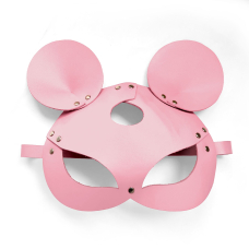 Шкіряна маска мишки Art of Sex – Mouse Mask, колір Рожевий