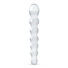 Скляний фалоімітатор у вигляді намистин Gildo Glass Dildo No. 19, довжина 20 см