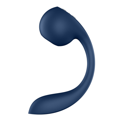 Смарт-стимулятор точки G + Вакуумний стимулятор клітора – Satisfyer Pro+ Wave 4 Connect App