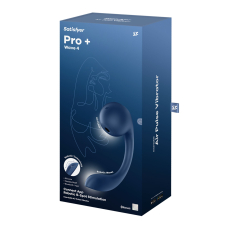 Смарт-стимулятор точки G + Вакуумний стимулятор клітора – Satisfyer Pro+ Wave 4 Connect App