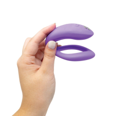 Смарт-вібратор для пар – We-Vibe Sync O Light Purple – керування на відстані з телефона + пульт дк