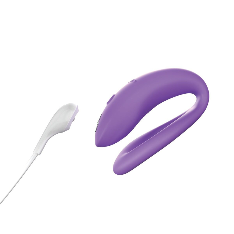 Смарт-вібратор для пар – We-Vibe Sync O Light Purple – керування на відстані з телефона + пульт дк