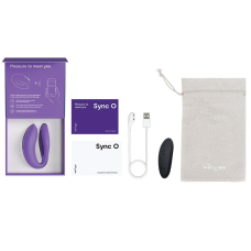 Смарт-вібратор для пар – We-Vibe Sync O Light Purple – керування на відстані з телефона + пульт дк