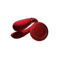 Смарт вібратор для пар з пультом – Zalo Fanfan Set Bright Red – 8 режимів вібрації, 2 мотори
